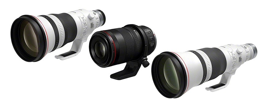 3 nowe obiektywy Canon RF